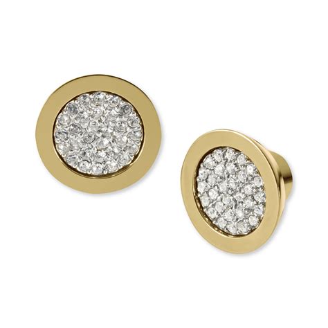 michael kors earrings gold.